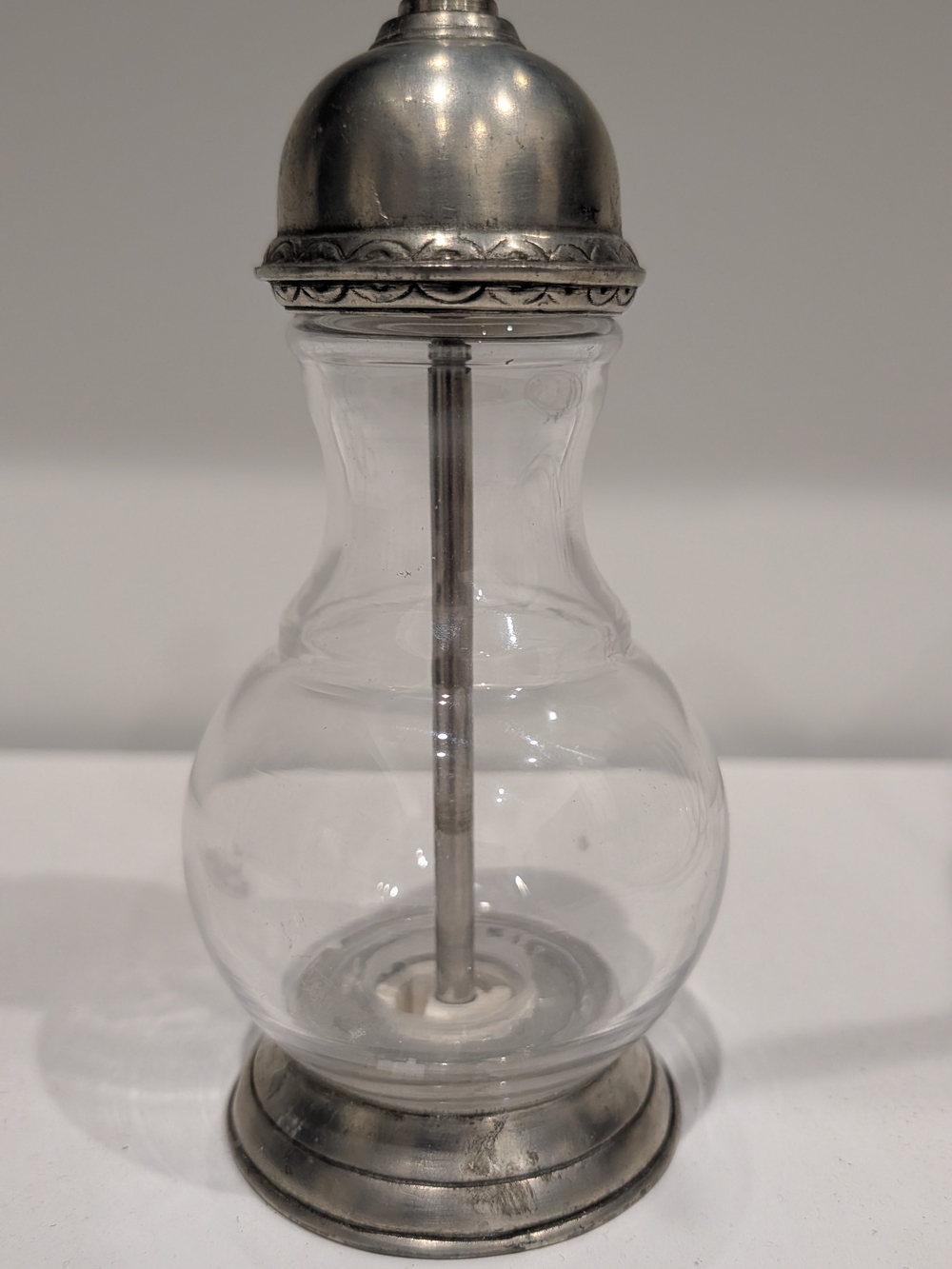 Match 95 Hand Crafted Italian Pewter Lucca Salt Grinder